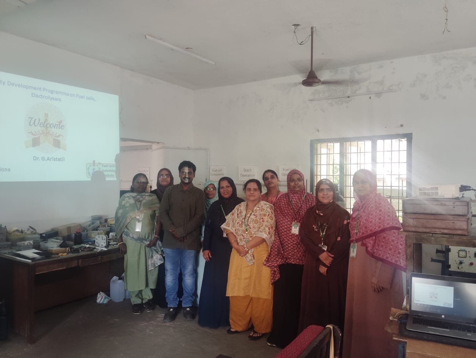 Faculty development session in progress